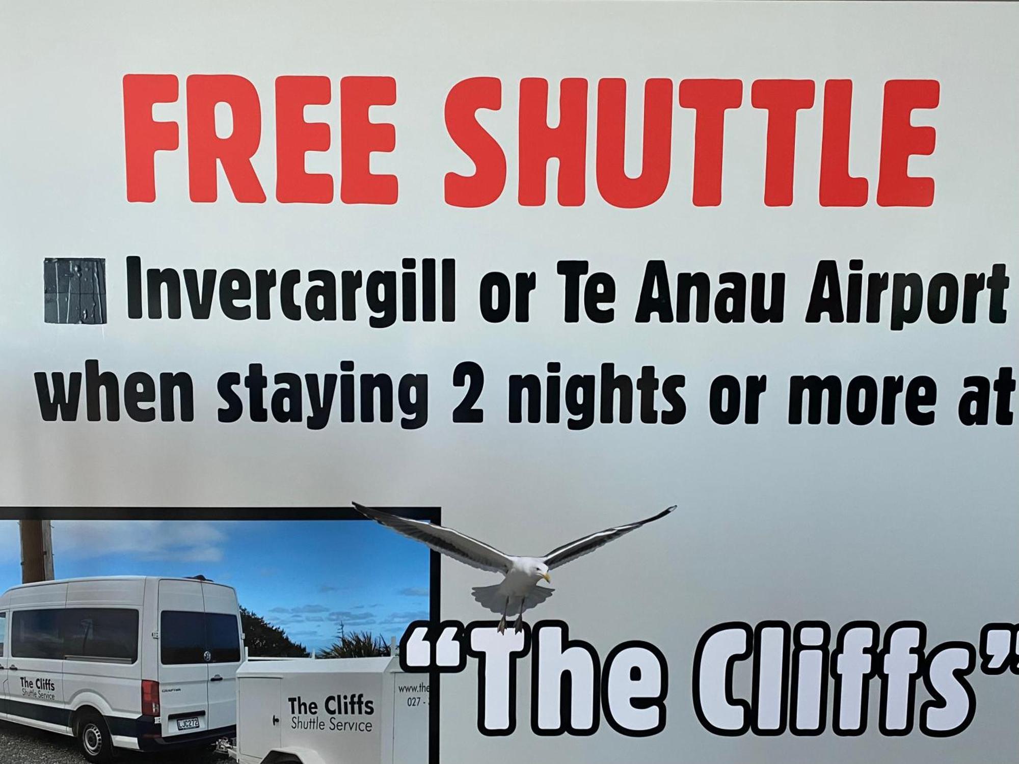 The Cliffs Seaside Lodge Tuatapere Eksteriør bilde